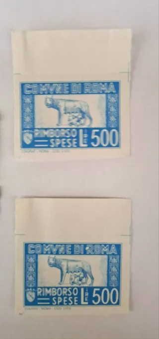 Lotti Francobolli Comunali Roma