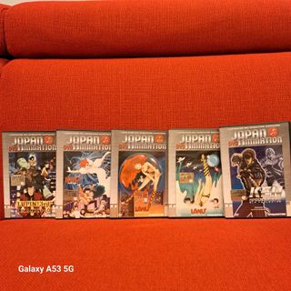 5 DVD Japan Animation - Lupin, Ken, Lamu