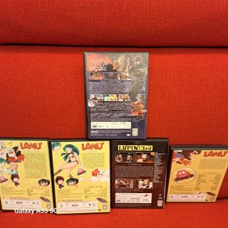 5 DVD Japan Animation - Lupin, Ken, Lamu