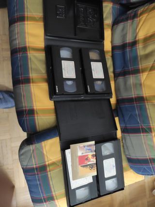 2 Películas VHS Clásicas: Ben-Hur y Quo Vadis