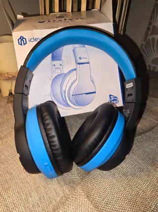 Cascos Bluetooth iClever Niños Azul