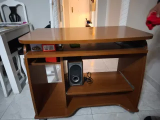 Escritorio madera ordenador