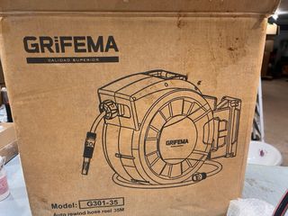 GRIFEMA G301-35 Carrete Manguera Jardín 35M