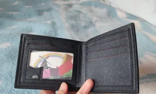 Portafoglio nero da uomo