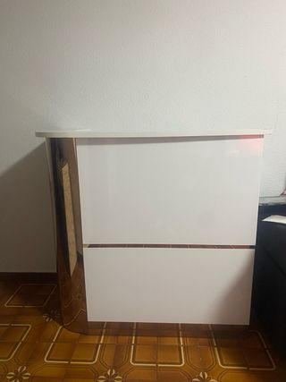 Mostrador recepción blanco poco uso
