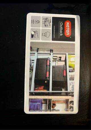 Caja de transporte grande con ruedas  Keter Outbac