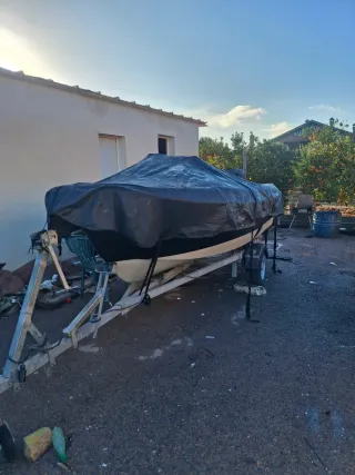 Estable 400 Barco con remolque