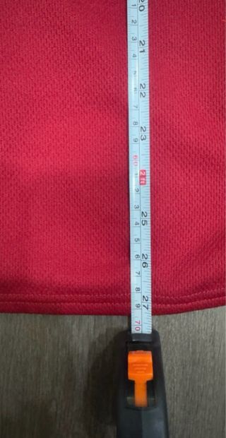 Camisa Jordan Béisbol Roja y Negra 13/16 años