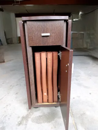 Mesa extensible con 4 sillas