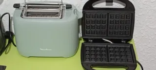 Lote Electrodomésticos: Freidora, Cafetera, Tostad