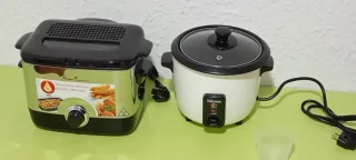 Lote Electrodomésticos: Freidora, Cafetera, Tostad