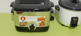 Lote Electrodomésticos: Freidora, Cafetera, Tostad