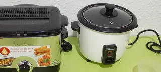 Lote Electrodomésticos: Freidora, Cafetera, Tostad