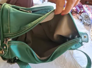 Zaino Samsonite vintage tela e pelle