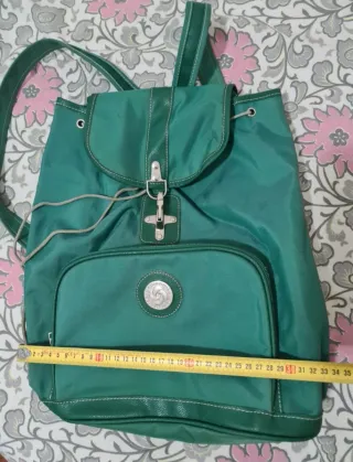 Zaino Samsonite vintage tela e pelle