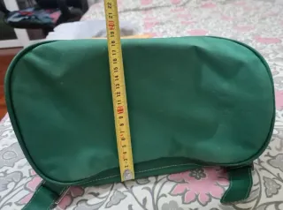 Zaino Samsonite vintage tela e pelle