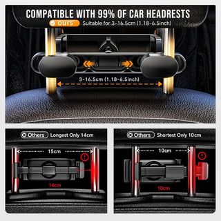 Supporto per tablet da auto 360o - regolabile