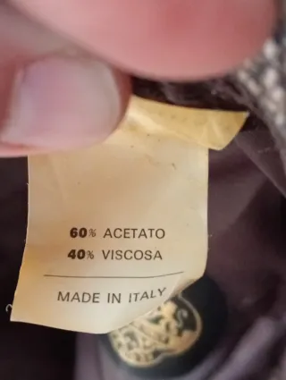 Cappellino lana vintage beige/marrone