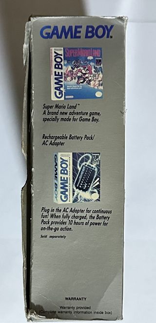 Caja Game Boy Pal UKV Nintendo Tetris