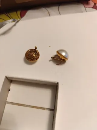 Pendientes Perla Japonesa Oro 18K