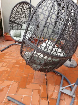 Sillón Colgante Exterior.