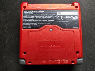 Pack 2 Nintendo Game Boy Advance SP Azul/Rojo