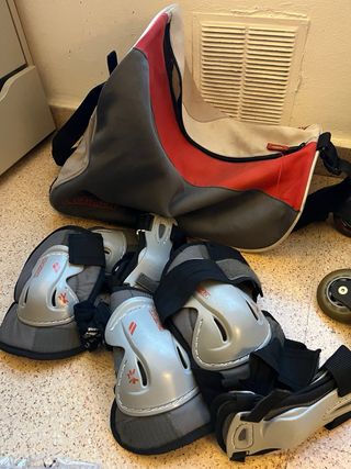 Patines Rollerblade con funda y protecciones