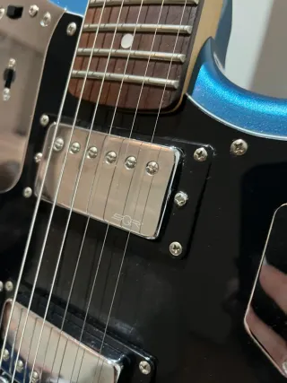 Squier Fender Jaguar contemporary HH Azul