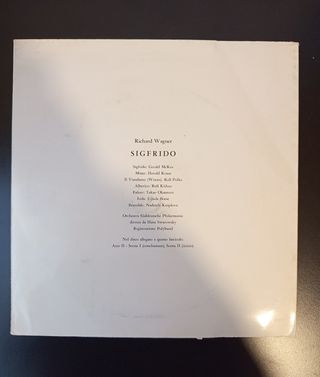 Wagner: L'Anello Del Nibelungo 3 LP