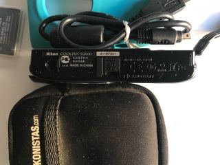 Cámara Nikon Coolpix S2600 Negra