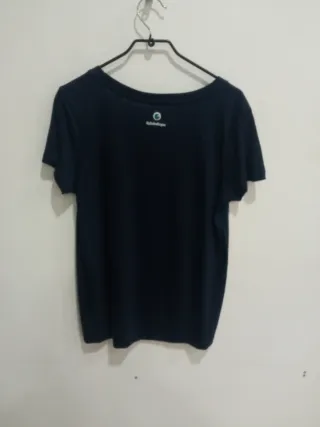 Camiseta mujer azul marino