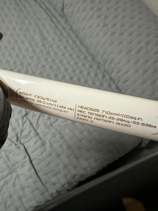 Raqueta Wilson Tempest Four BLX Tenis