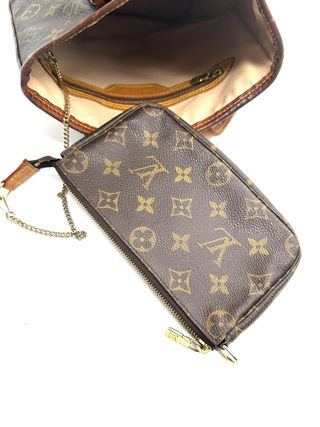 Louis Vuitton Bucket PM Bolso Marrón