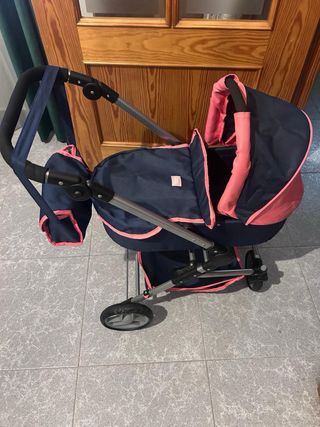 Carro de muñecas infantil