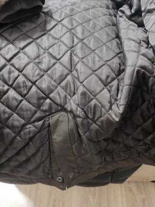 Abrigo Reset Talla 54 Negro/Gris