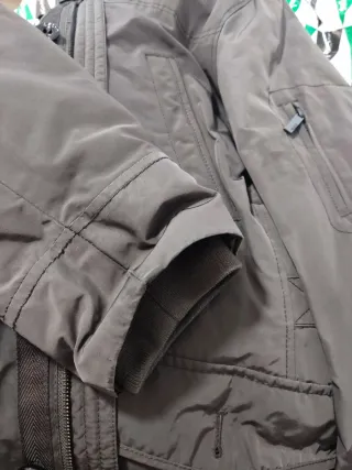 Abrigo Reset Talla 54 Negro/Gris