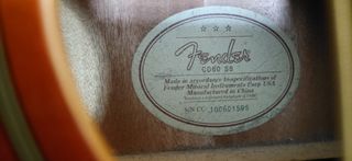 Guitarra Acústica Fender Sunburst