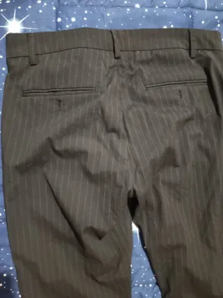 Pantaloni Antony Morato Gessati Neri TG M