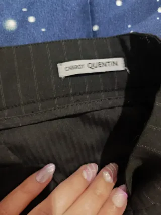 Pantaloni Antony Morato Gessati Neri TG M