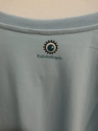 Camiseta mujer azul cielo