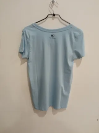 Camiseta mujer azul cielo