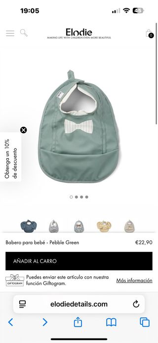 Set Elodie Details Baberos Nuevos