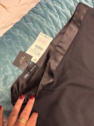 Pantalón vestir Zara negro