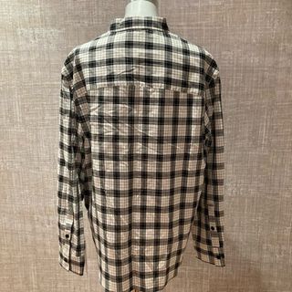 Camisa Zara Cuadros Blanco y Negro