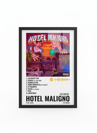 Cuadro Hotel Maligno Los Diozes