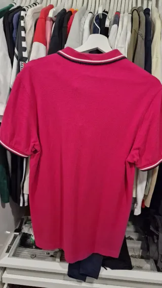 Polo Fred Perry Rosa Talla M