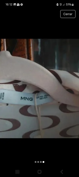 Blusa Mango Talla 4XL con etiquetas