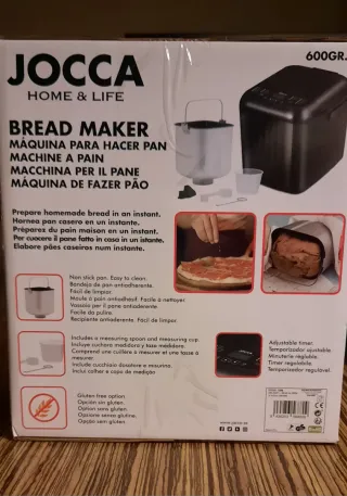Máquina de Pan Jocca 600gr