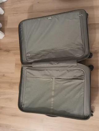 Maleta Delsey Gris Rígida