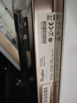 Lavavajillas Whirlpool Blanco